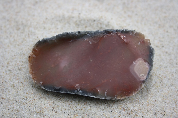 Roter Feuerstein, Helgoland